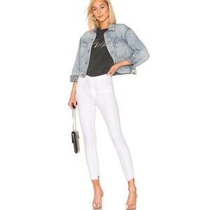 MOTHER‎ Stunner Two Step Fray in Glass Slipper Size 26